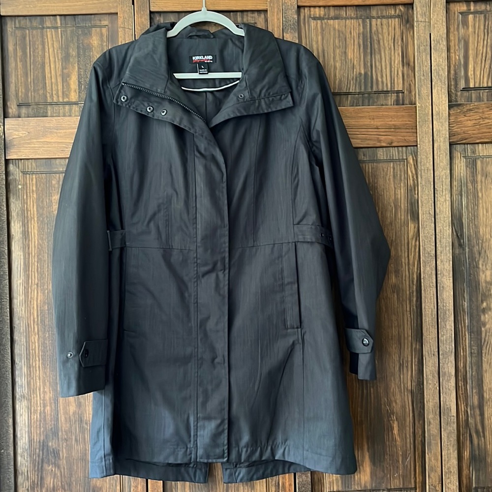 Kirkland Signature Trench Rain Jacket